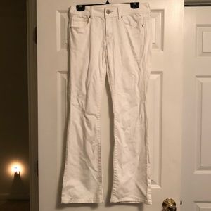 White American Eagle boot cut jeans